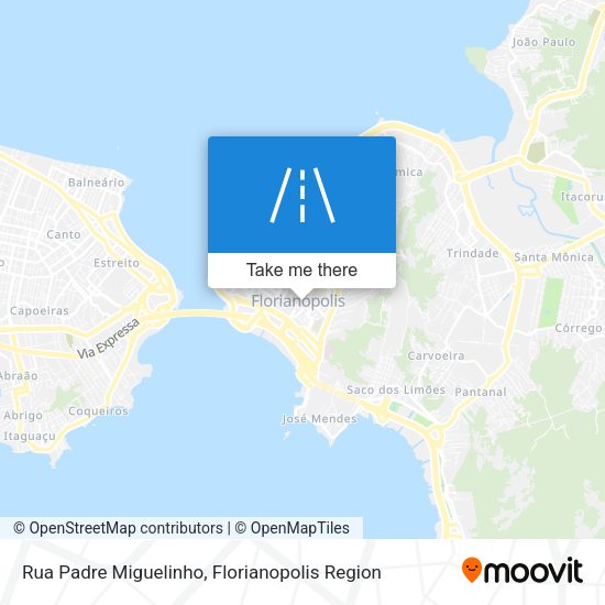 Rua Padre Miguelinho map