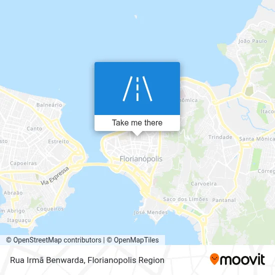 Rua Irmã Benwarda map