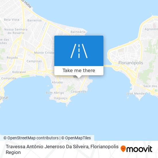 Mapa Travessa Antônio Jeneroso Da Silveira