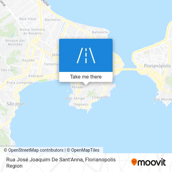 Rua José Joaquim De Sant'Anna map