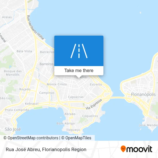 Rua José Abreu map