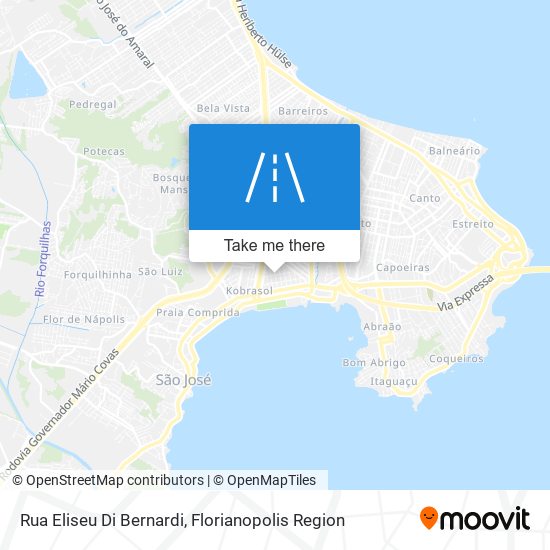 Rua Eliseu Di Bernardi map