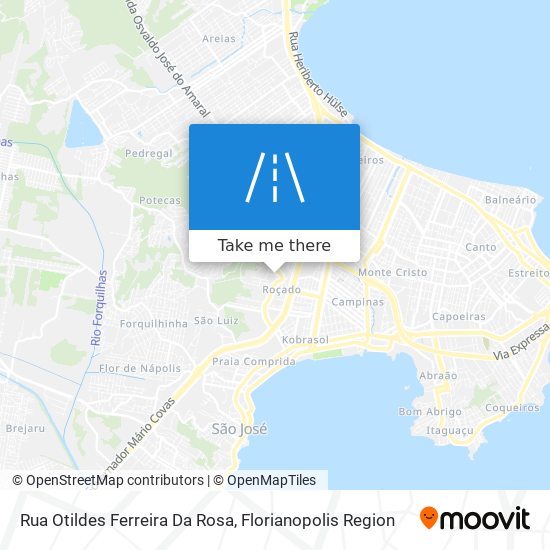 Rua Otildes Ferreira Da Rosa map