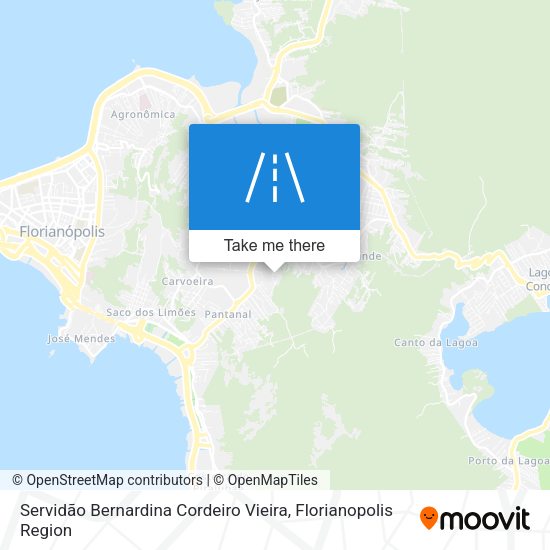 Servidão Bernardina Cordeiro Vieira map