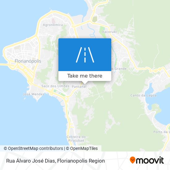 Mapa Rua Álvaro José Dias