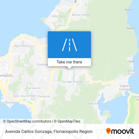 Avenida Carlos Gonzaga map