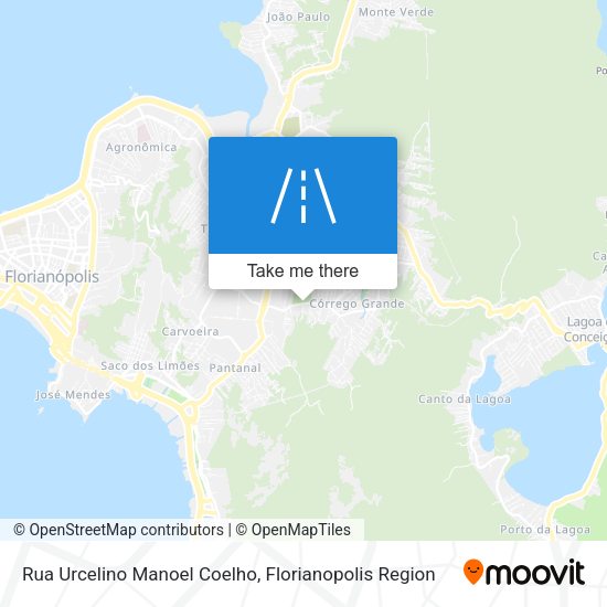 Rua Urcelino Manoel Coelho map