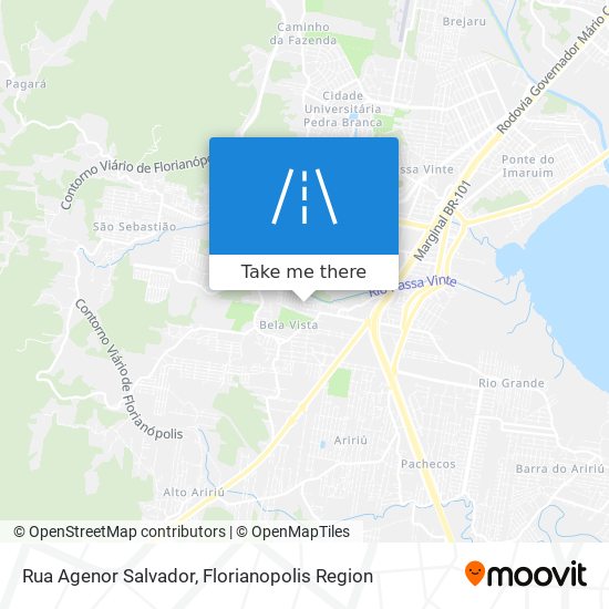 Rua Agenor Salvador map