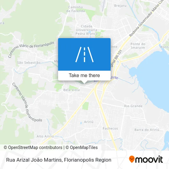 Rua Arizal João Martins map