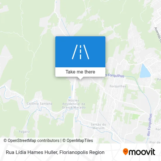 Rua Lídia Hames Huller map