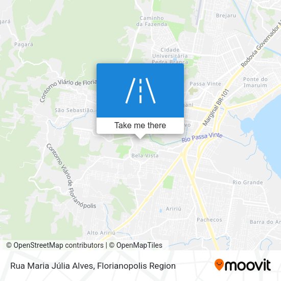 Rua Maria Júlia Alves map