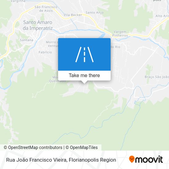 Rua João Francisco Vieira map