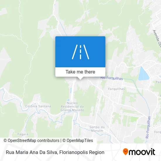Rua Maria Ana Da Silva map