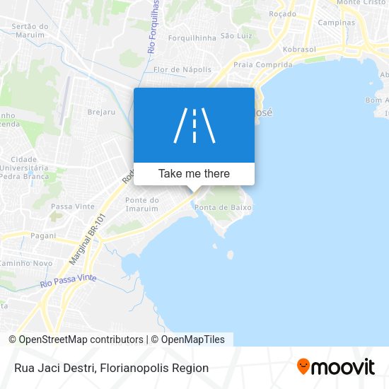 Rua Jaci Destri map