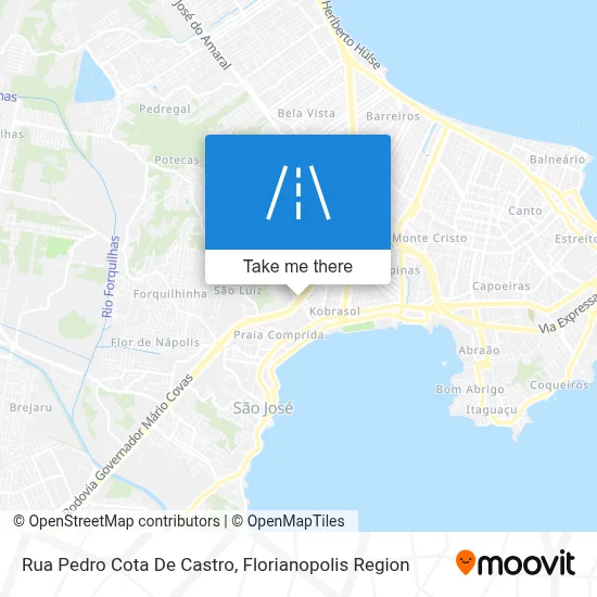 Rua Pedro Cota De Castro map