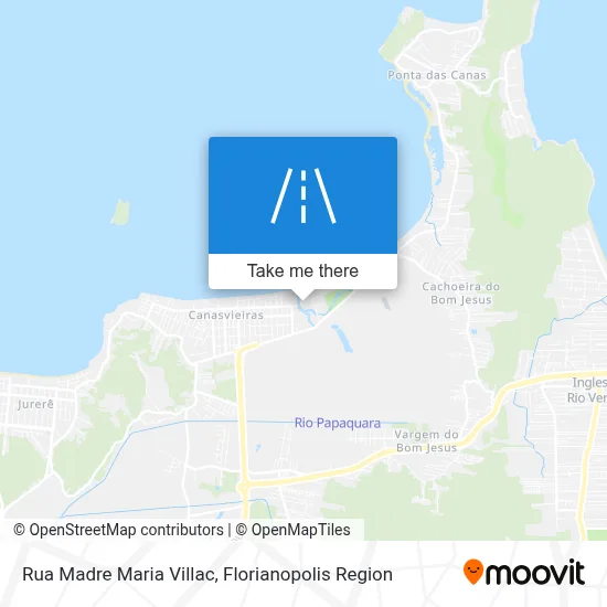 Rua Madre Maria Villac map