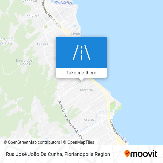 Rua José João Da Cunha map