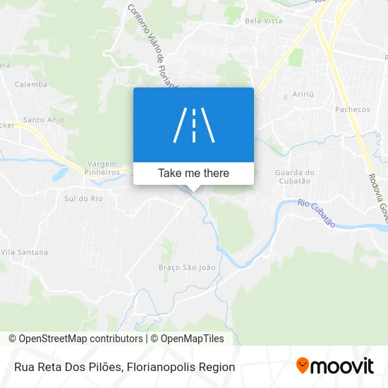 Rua Reta Dos Pilões map