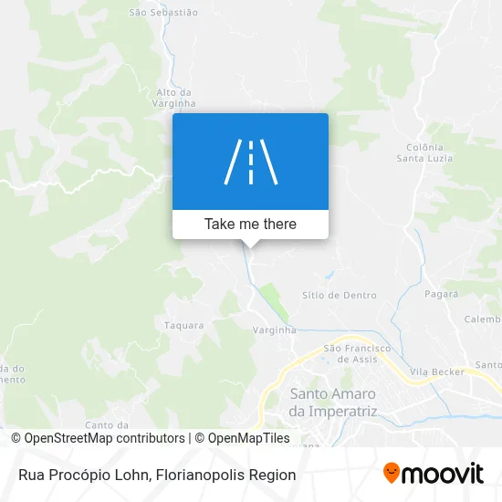 Rua Procópio Lohn map