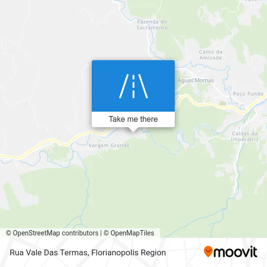 Rua Vale Das Termas map