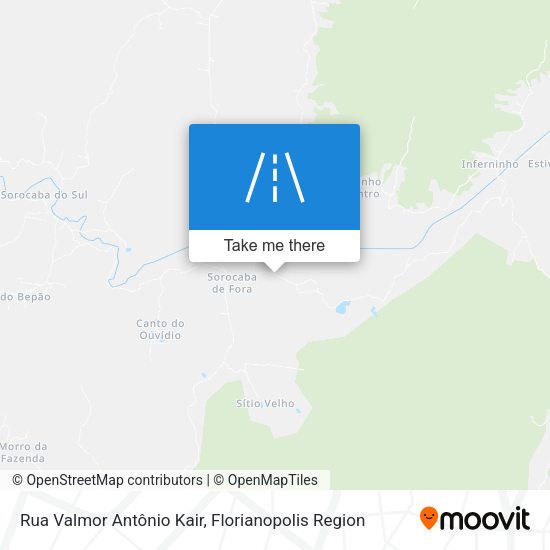 Rua Valmor Antônio Kair map
