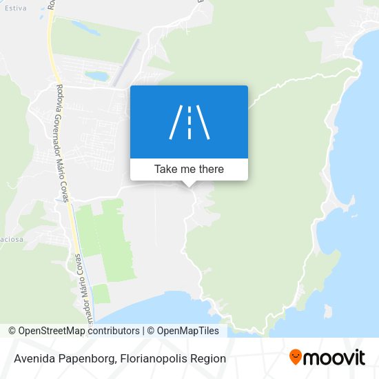 Avenida Papenborg map