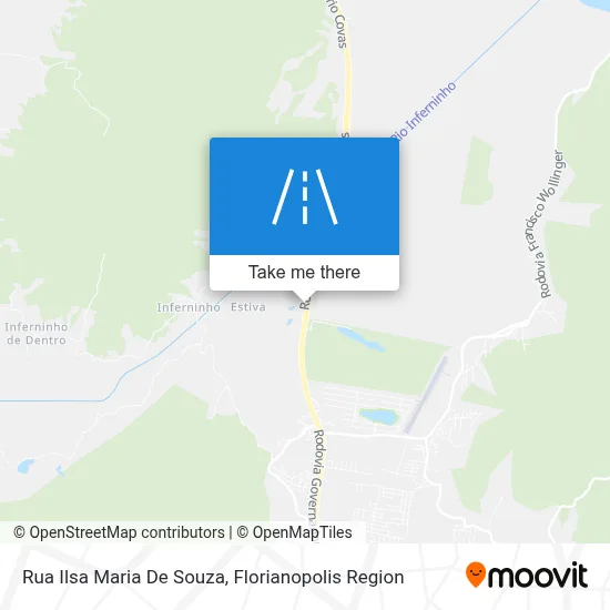 Rua Ilsa Maria De Souza map