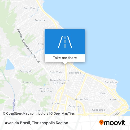 Avenida Brasil map