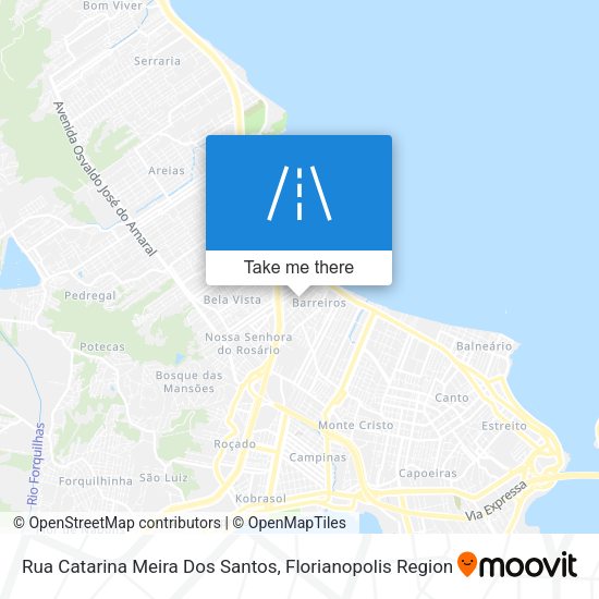 Rua Catarina Meira Dos Santos map