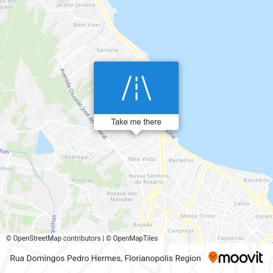 Rua Domingos Pedro Hermes map