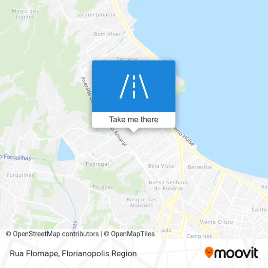 Rua Flomape map
