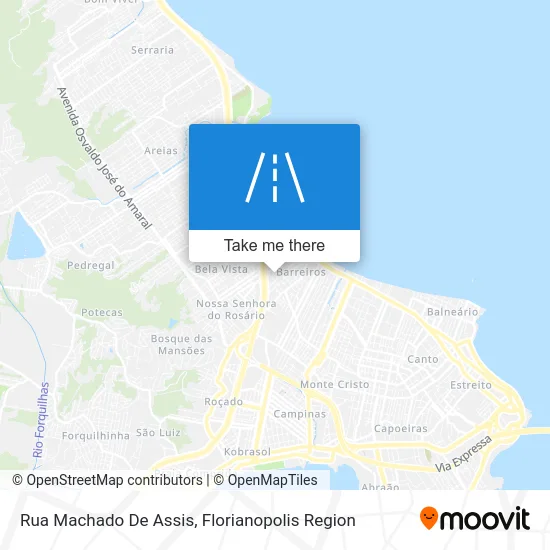 Rua Machado De Assis map