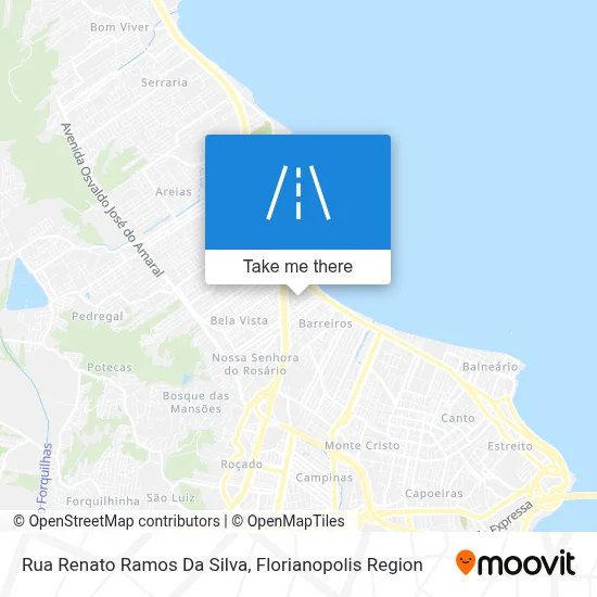 Rua Renato Ramos Da Silva map