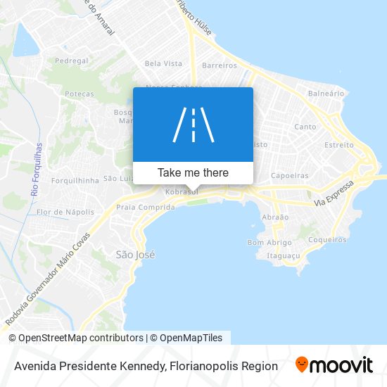 Avenida Presidente Kennedy map