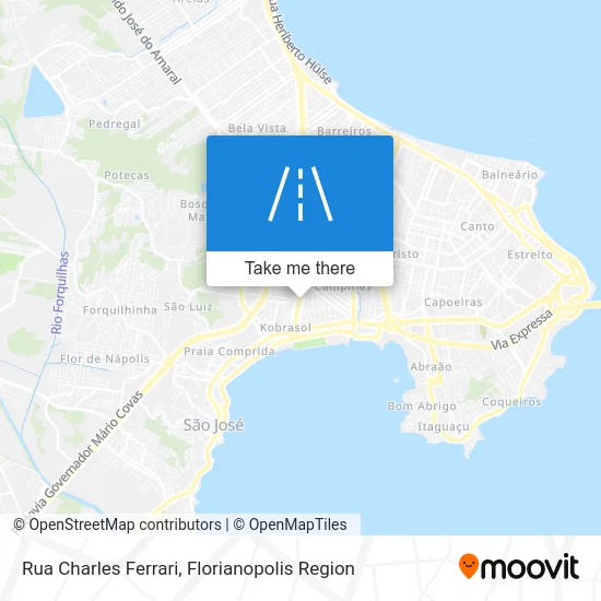 Rua Charles Ferrari map