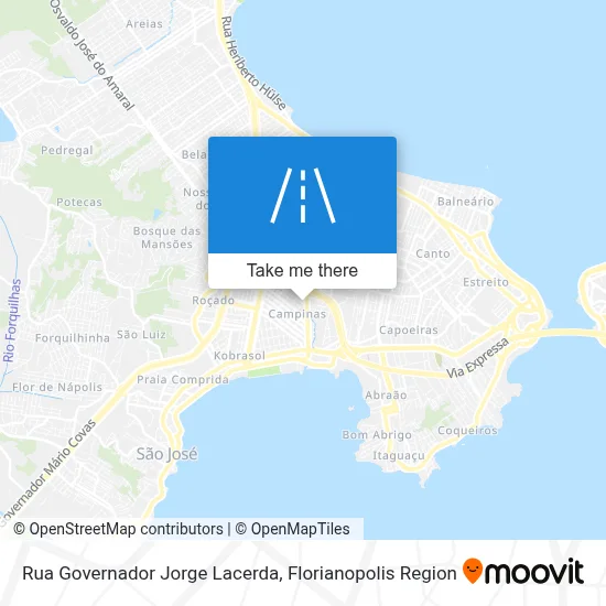 Rua Governador Jorge Lacerda map