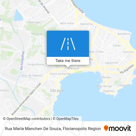 Rua Maria Manchen De Souza map