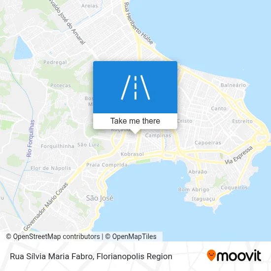 Rua Sílvia Maria Fabro map