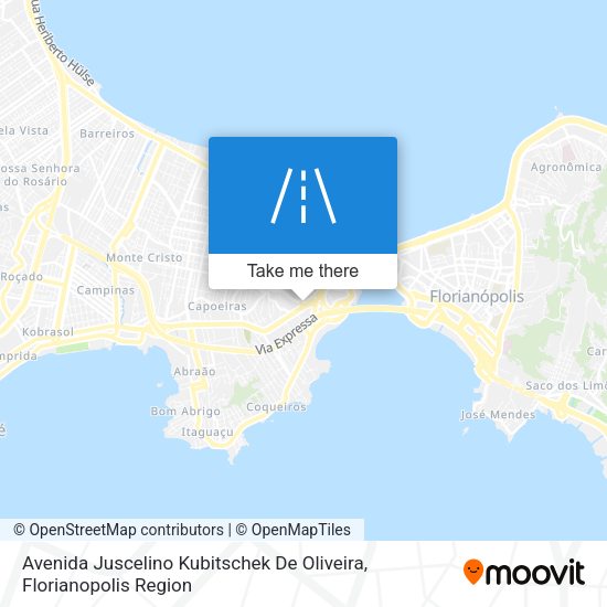 Avenida Juscelino Kubitschek De Oliveira map
