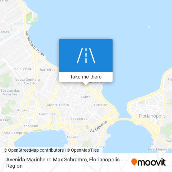 Avenida Marinheiro Max Schramm map