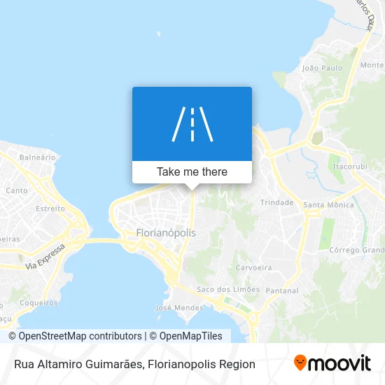 Rua Altamiro Guimarães map