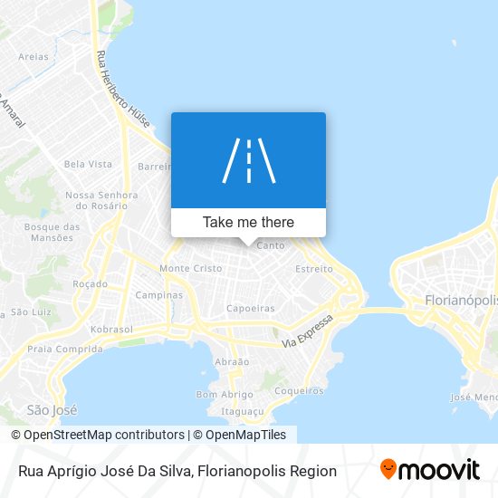 Rua Aprígio José Da Silva map