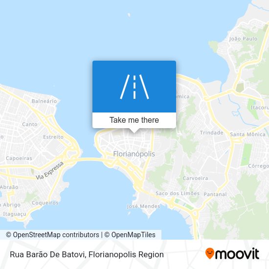 Rua Barão De Batovi map