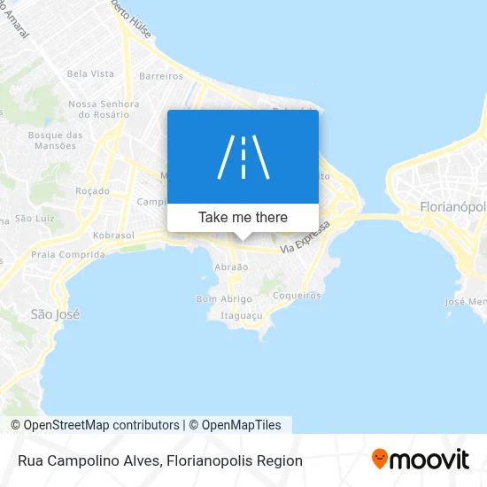 Rua Campolino Alves map