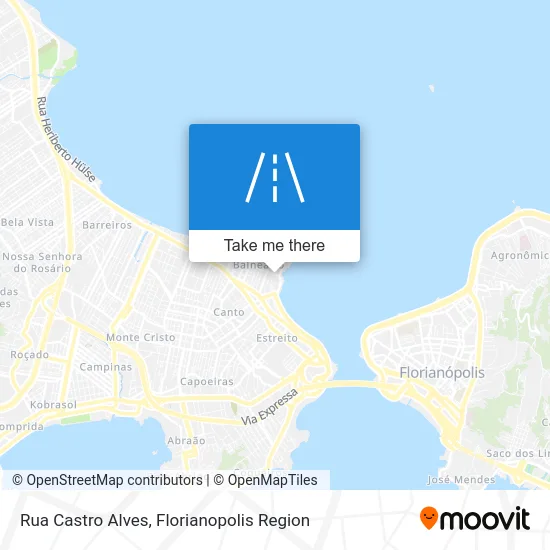 Rua Castro Alves map