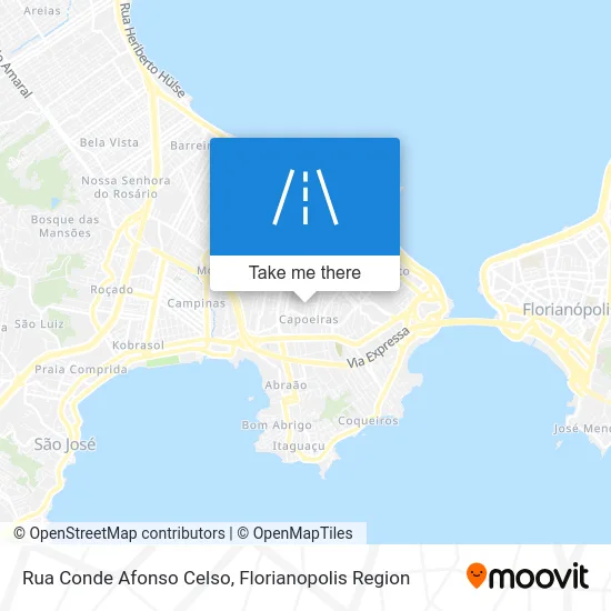 Rua Conde Afonso Celso map