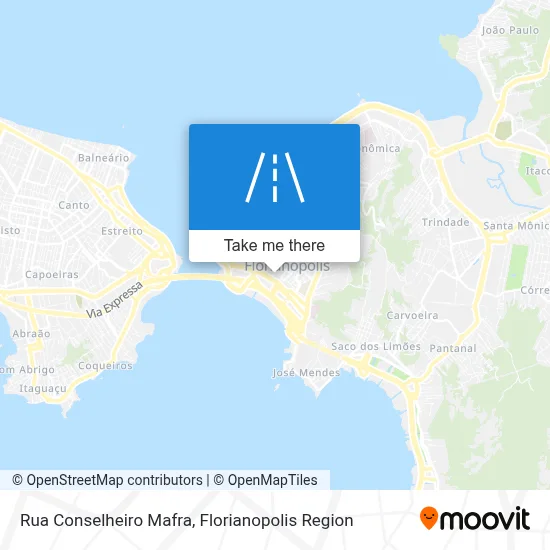 Rua Conselheiro Mafra map