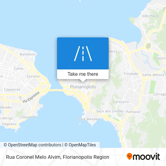 Rua Coronel Melo Alvim map