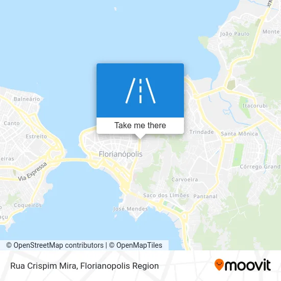Rua Crispim Mira map