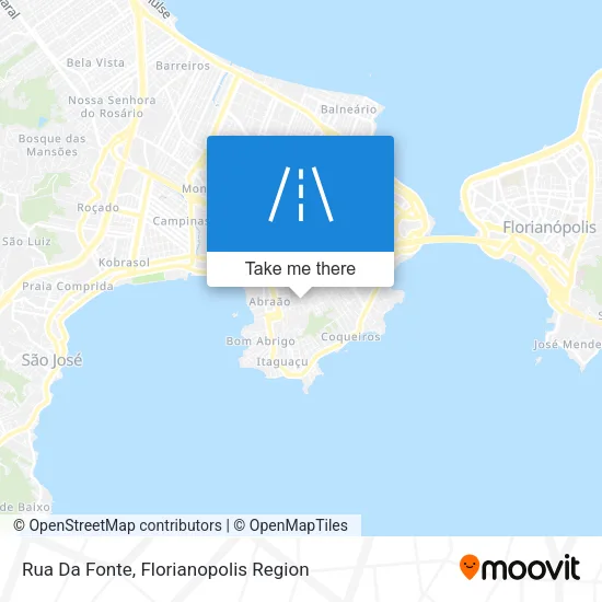 Rua Da Fonte map